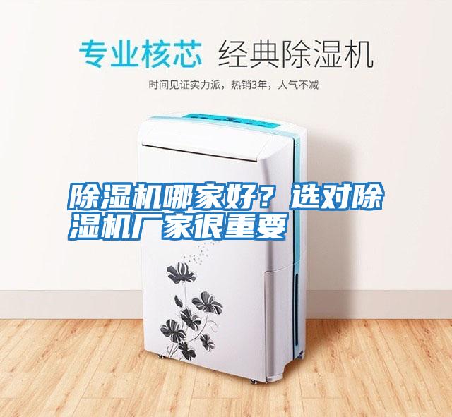 除濕機哪家好？選對除濕機廠家很重要