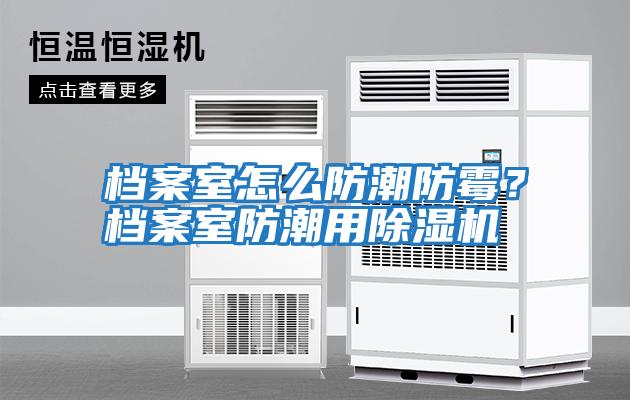 檔案室怎么防潮防霉？檔案室防潮用除濕機
