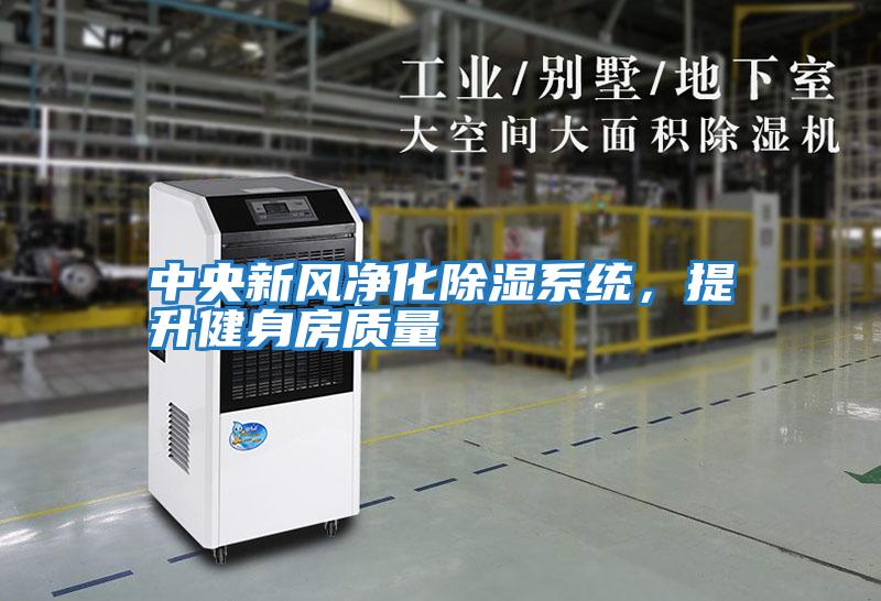 中央新風凈化除濕系統,提升健身房質量