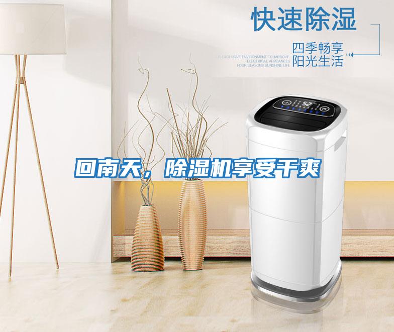 回南天，除濕機享受干爽