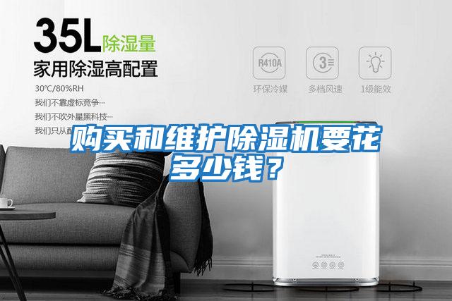 購(gòu)買和維護(hù)除濕機(jī)要花多少錢?