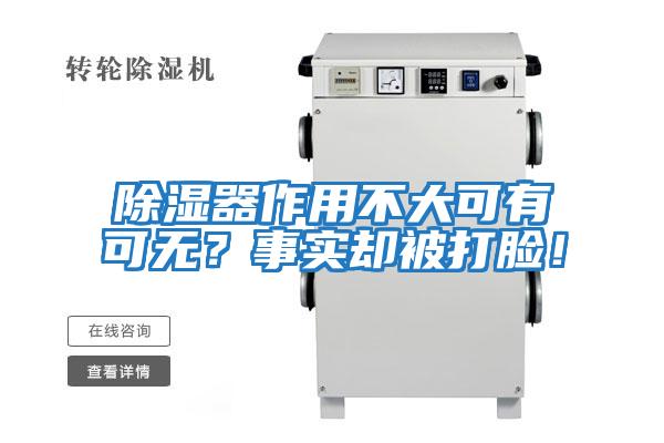 除濕器作用不大可有可無？事實卻被打臉！