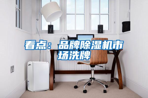 看點:品牌除濕機(jī)市場洗牌