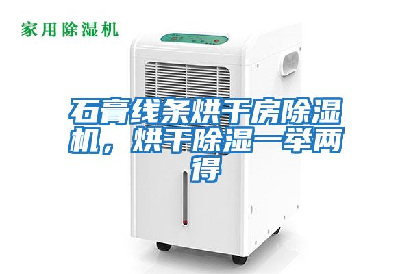 石膏線條烘干房除濕機(jī),烘干除濕一舉兩得