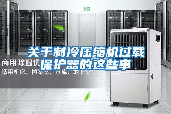 關于制冷壓縮機過載保護器的這些事