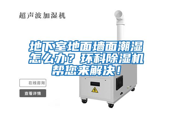 地下室地面墻面潮濕怎么辦?環科除濕機幫您來解決!