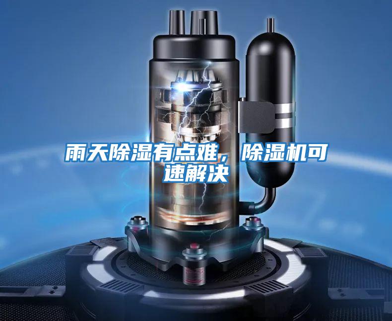 雨天除濕有點難，除濕機可速解決