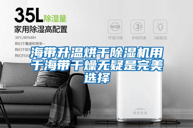 海帶升溫烘干除濕機用于海帶干燥無疑是完美選擇