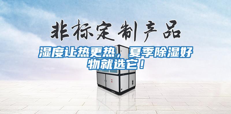 濕度讓熱更熱，夏季除濕好物就選它！