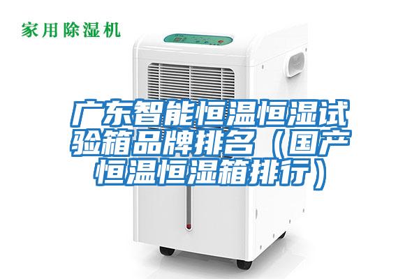 廣東智能恒溫恒濕試驗箱品牌排名(國產恒溫恒濕箱排行)