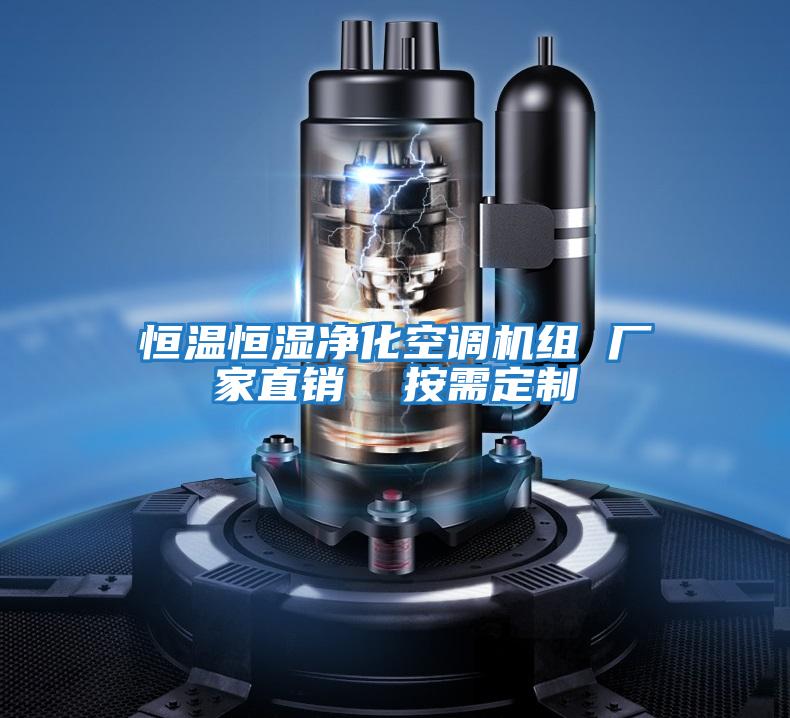恒溫恒濕凈化空調(diào)機(jī)組 廠家直銷 按需定制