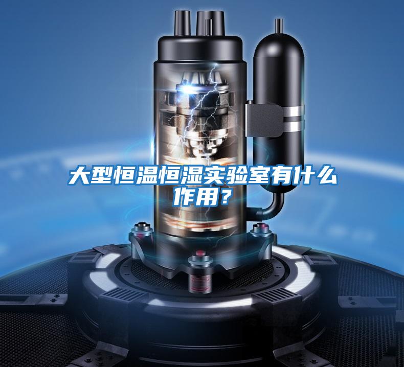 大型恒溫恒濕實驗室有什么作用?