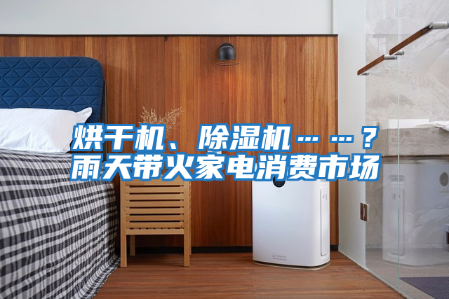 烘干機(jī)、除濕機(jī)……?雨天帶火家電消費(fèi)市場(chǎng)