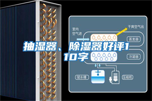 抽濕器、除濕器好評110字
