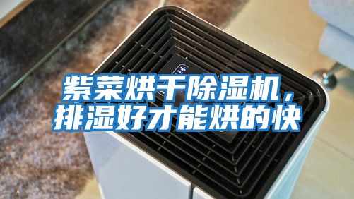 紫菜烘干除濕機，排濕好才能烘的快