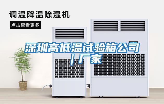 深圳高低溫試驗箱公司|廠家