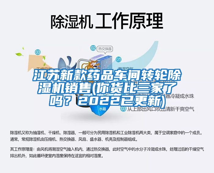 江蘇新款藥品車間轉輪除濕機銷售(你貨比三家了嗎?2022已更新)