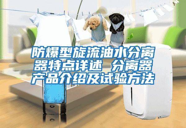 防爆型旋流油水分離器特點詳述 分離器產品介紹及試驗方法