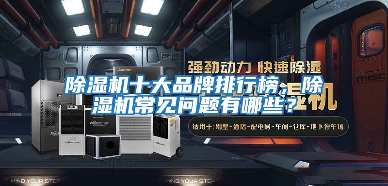 除濕機十大品牌排行榜,除濕機常見問題有哪些?