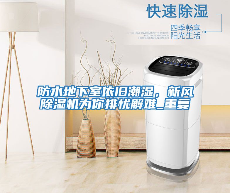 防水地下室依舊潮濕，新風(fēng)除濕機(jī)為你排憂解難_重復(fù)