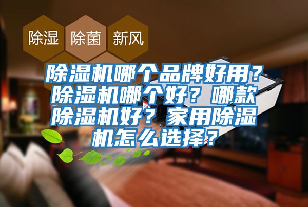 除濕機(jī)哪個(gè)品牌好用？除濕機(jī)哪個(gè)好？哪款除濕機(jī)好？家用除濕機(jī)怎么選擇？