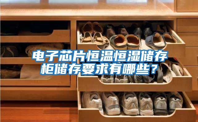 電子芯片恒溫恒濕儲存柜儲存要求有哪些？