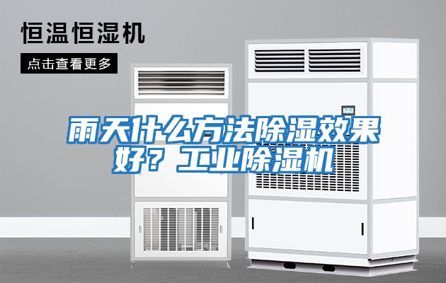 雨天什么方法除濕效果好？工業(yè)除濕機